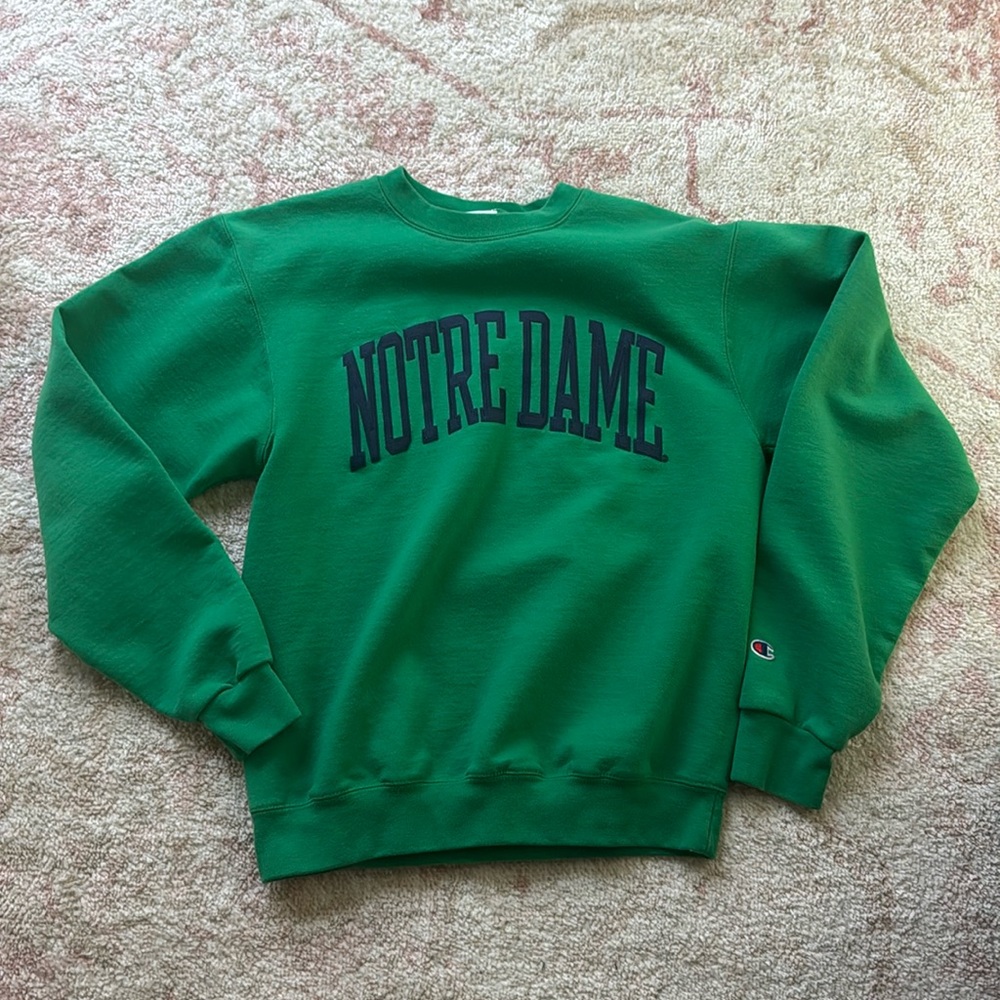 Notre dame champion crew neck